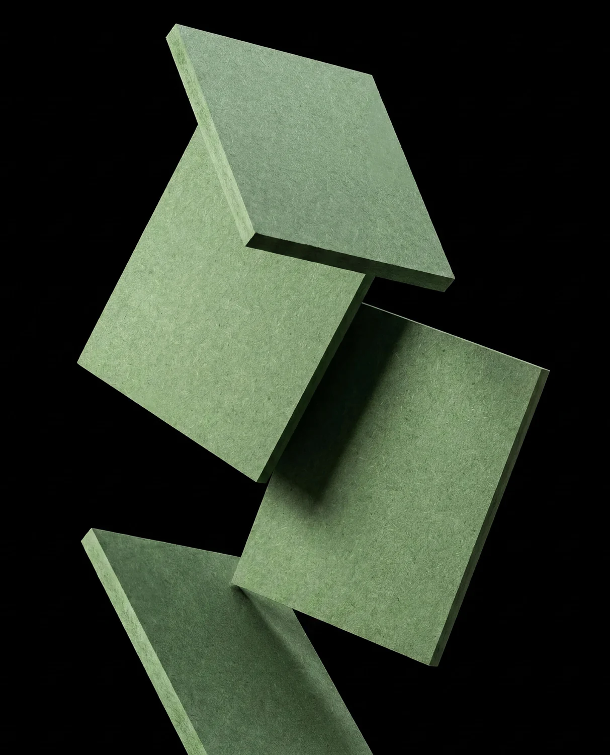 Moisture resistant MDF and HDF boards