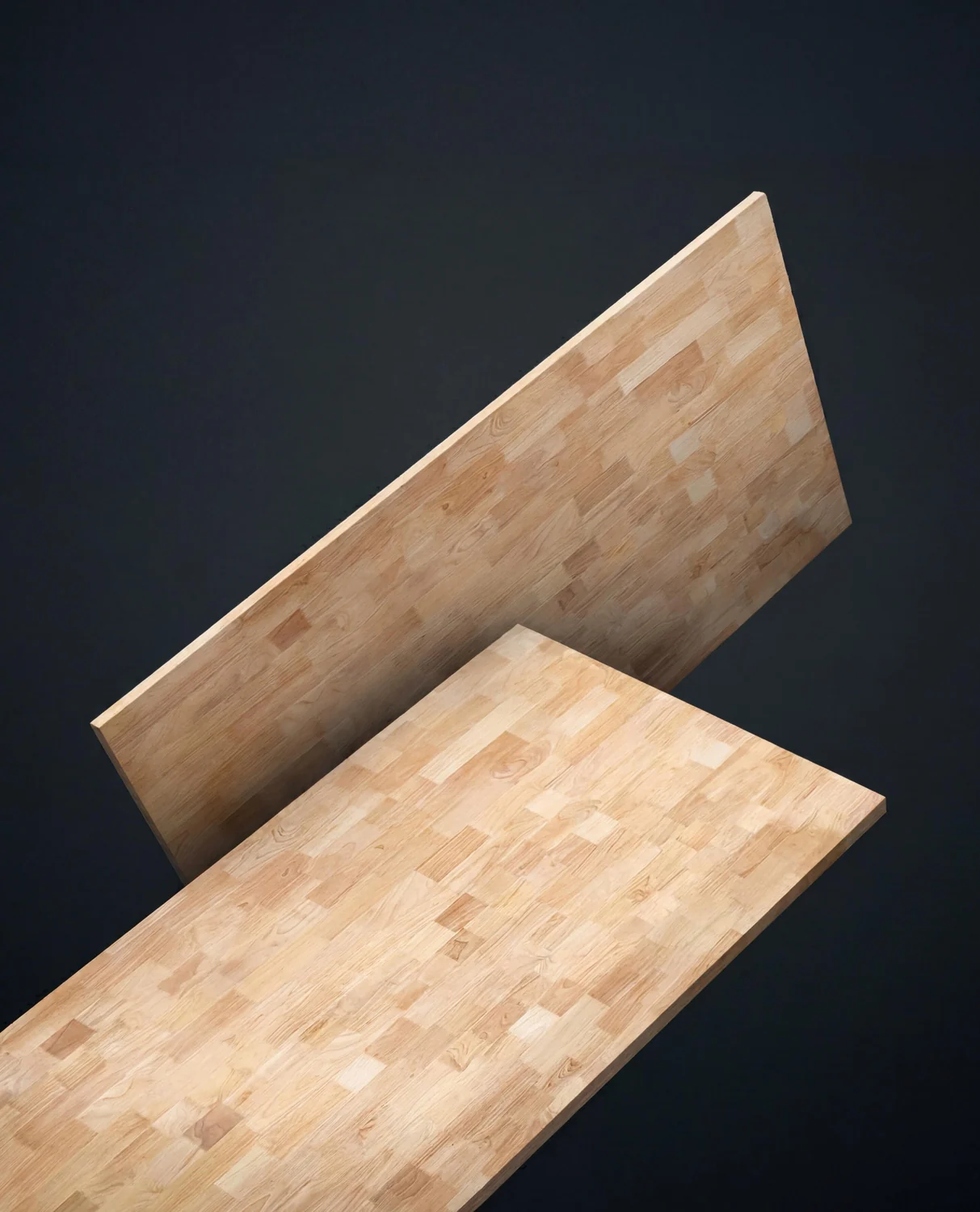 Finger joint rubberwood boards